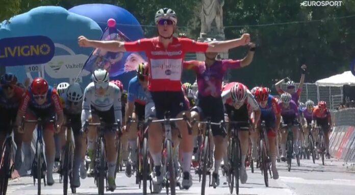 Lotte Kopecky remporte au sprint la 5e étape du Tour d'Italie Femmes