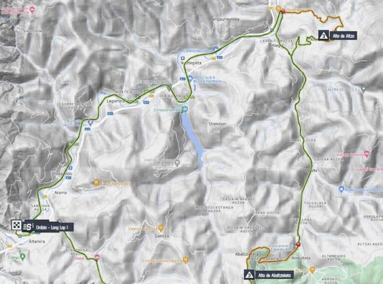 Prueba Villafranca – Ordiziako Klasika 2024 : Parcours détaillé
