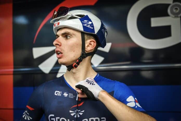 Romain Grégoire prolonge avec la Groupama FDJ jusqu'en 2027