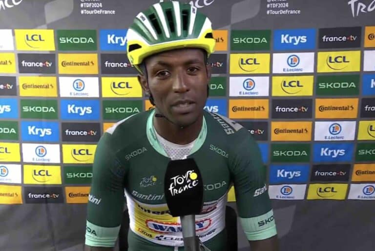 Tour de France 2024. Biniam Girmay : « J’ai dit à mon équipe de ne pas s’inquiéter »