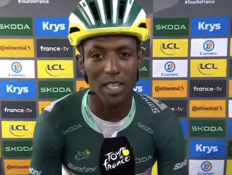 Tour de France 2024. Biniam Girmay : « J’ai vu tous les drapeaux Erythréens »