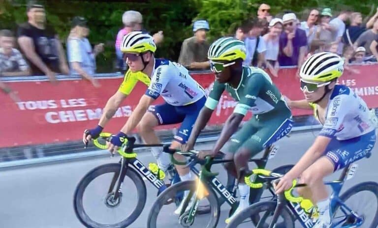 Tour de France 2024. Biniam Girmay : « je me suis bléssé au genou »