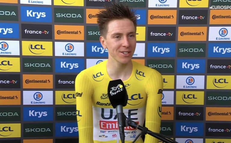 Tour de France 2024. Tadej Pogacar : « Gagner le Giro et le Tour, c’est incroyable »