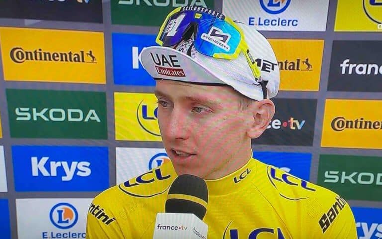 Tour de France, Tadej Pogacar : « Jonas a peur de moi »