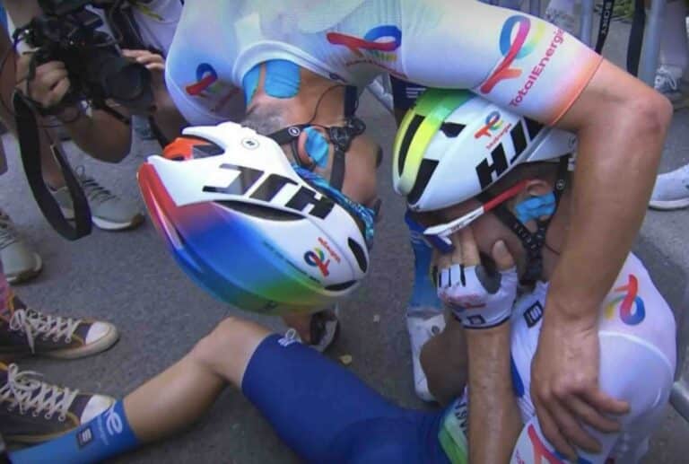 Tour de France. Mattéo Vercher : « J’ai été battu par plus fort que moi »