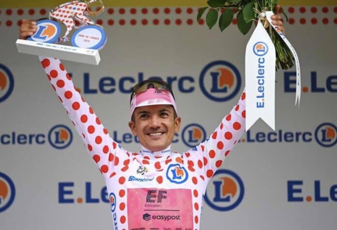 Tour de France Richard Carapaz le maillot à pois signifie beaucoup pour moi