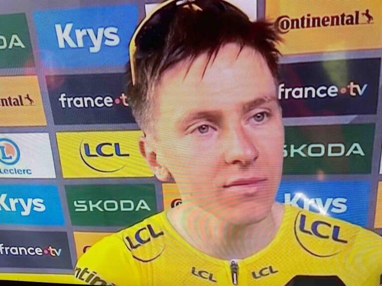 Tour de France, Tadej Pogacar : « ça s’est fait à l’instinct »