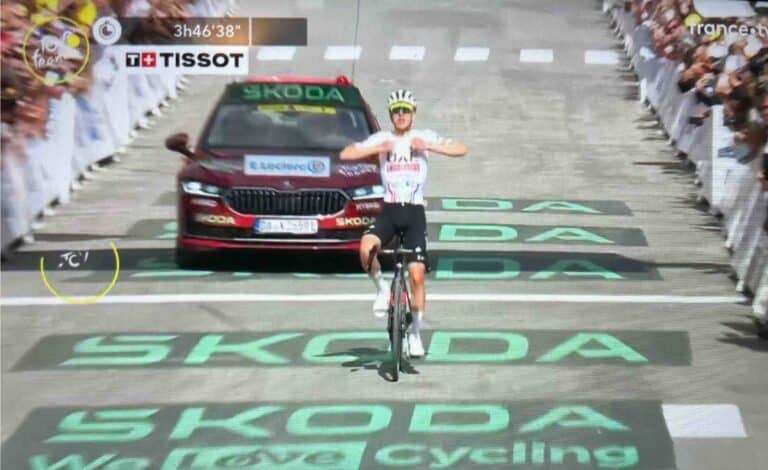 Tour de France. Tadej Pogacar vainqueur en solitaire de la 4ème étape