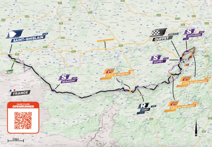 tour de wallonie 2024 2024 etape 2 parcours profil et favoris