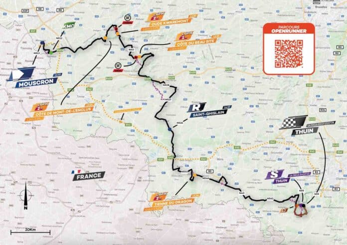 tour de wallonie 2024 etape 5 parcours profil favoris