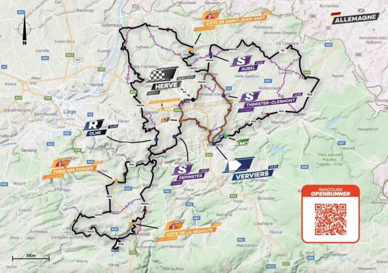 Tour de Wallonie 2024. Etape 4 : Parcours, profil et favoris