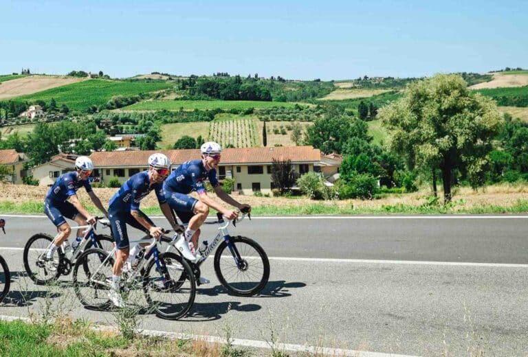 Tour de Wallonie 2024. La Groupama FDJ avec Rudy Molard et Paul Penhoët