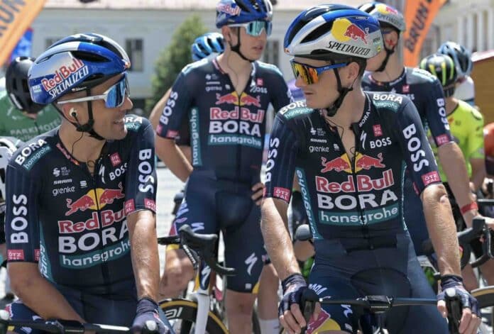 Tour de Wallonie 2024 Red Bull Bora Hansgrohe avec seulement cinq coureurs