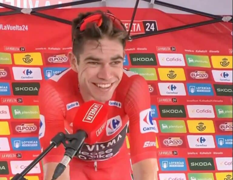 Vuelta 2024. Wout Van Aert : « J’ai surpris Kaden Groves »
