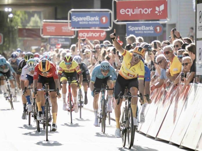 Alexander Kristoff remporte sa 2e étape de suite sur l'Arctic Race of Norway