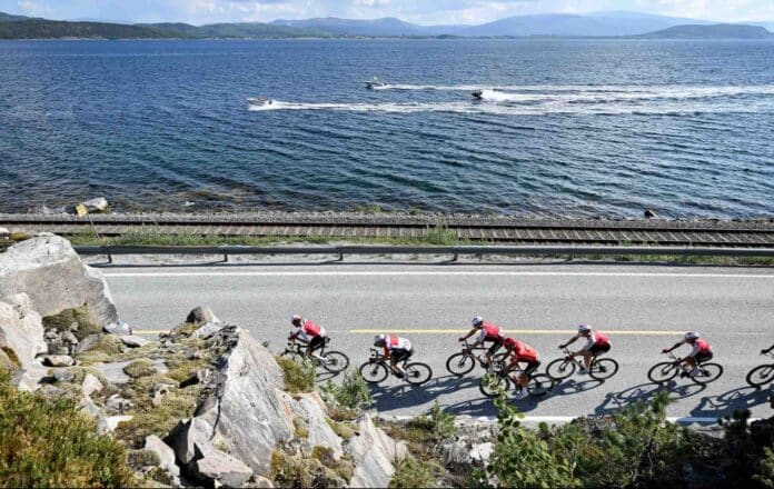 arctic race of norway 2024 trois coureurs cofidis pris dans une grosse chute