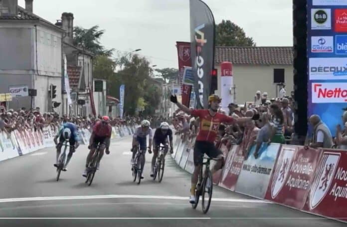 Fredrik Dversnes premier leader du Tour Poitou-Charentes