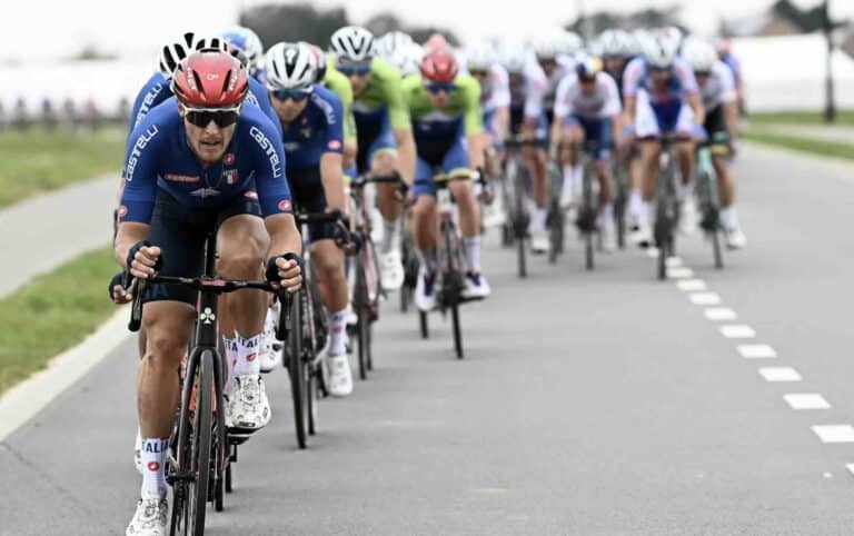 JO Paris 2024. Course en ligne. L’Italie avec Bettiol, Mozzato et Viviani