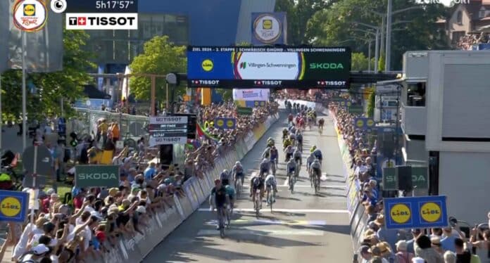 jonathan milan surclasse la 3eme étape du tour d'allemagne et s'offre une 3eme victoire en 4 étapes