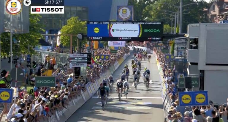 Jonathan Milan surclasse la 3ème étape du Tour d’Allemagne et s’offre une 3ème victoire en 4 étapes