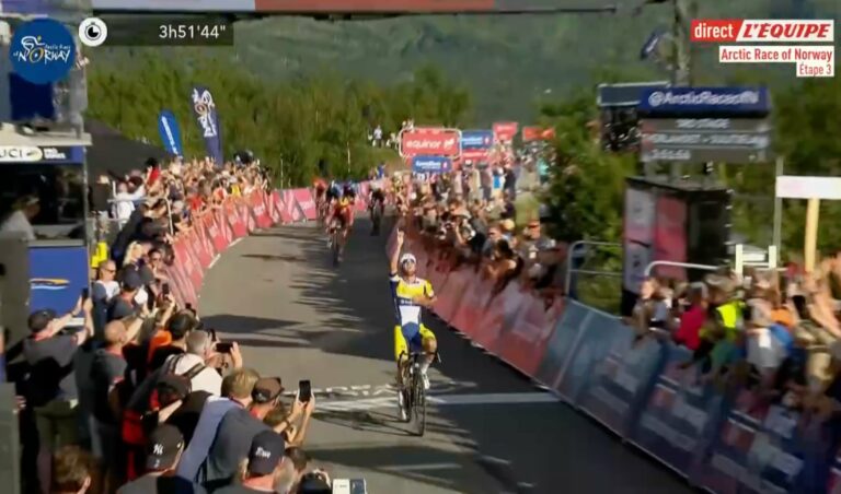 s’impose sur la 3ème étape de l’Arctic Tour of Norway 2024