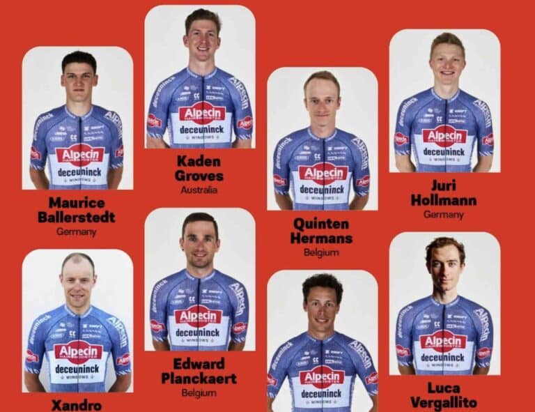 La Vuelta 2024 : Le sprinteur Kaden Groves pour emmener la formation Alpecin – Deceuninck