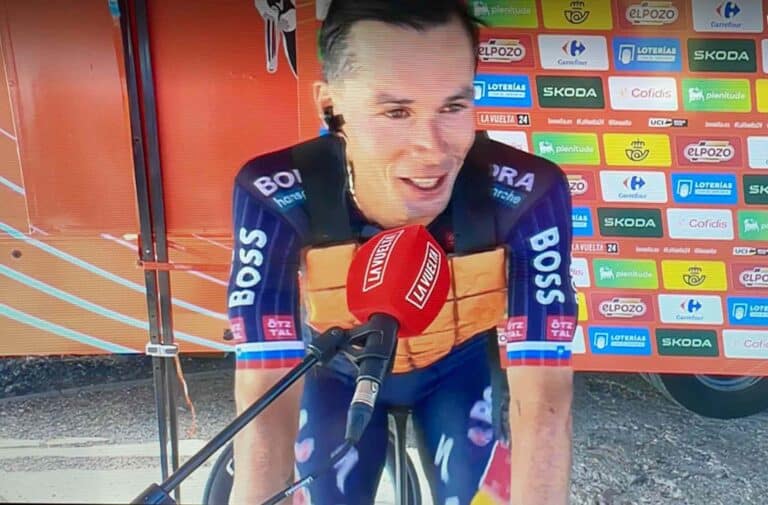 La Vuelta 2024. Primoz Roglic : « l’équipe mérite de gagner »