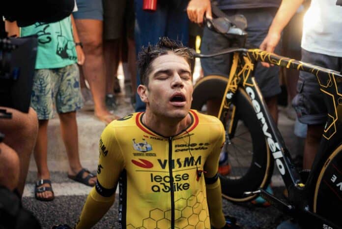 La Vuelta 2024 Wout Van Aert je me sentais bien mais pas super