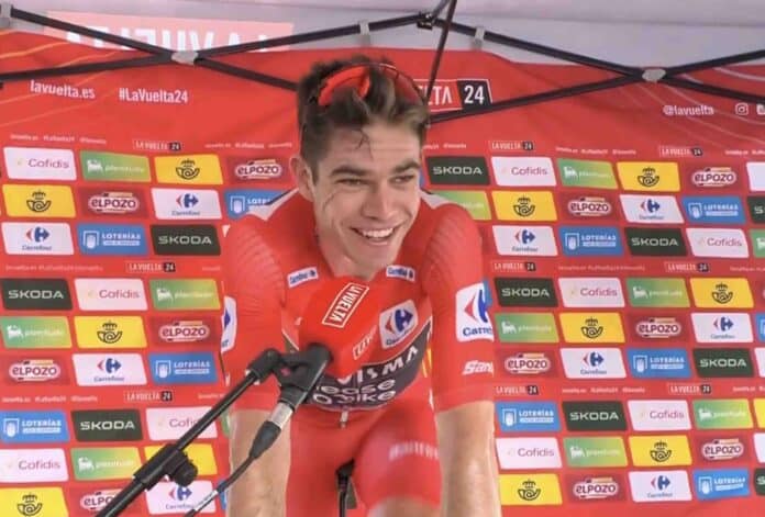 La Vuelta 2024 Wout Van Aert je suis revenu à mon meilleur niveau