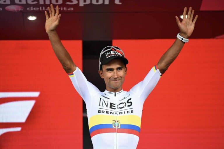 L’UAE Team Emirates de Tadej Pogacar recrute Jhonatan Narvaez