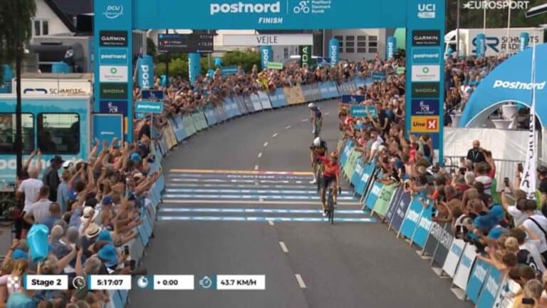 Magnus Cort vainqueur de la 2e étape du Tour du Danemark 2024