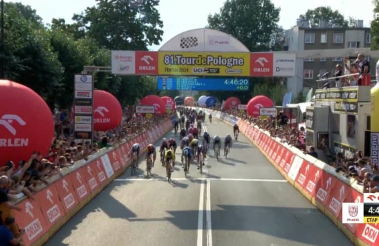 Olav Kooij remporte la 4ème étape du Tour de Pologne au sprint