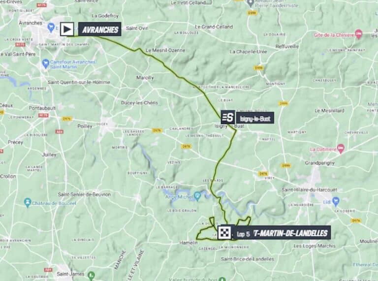 Polynormande 2024. Parcours détaillé