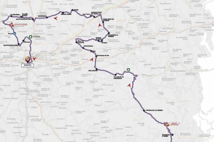 Tour de Burgos 2024 étape 1 parcours profil et favoris TV