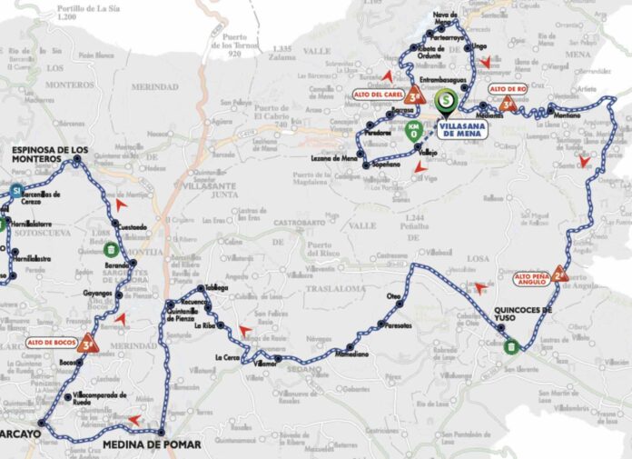 Tour de Burgos 2024 parcours détaillé