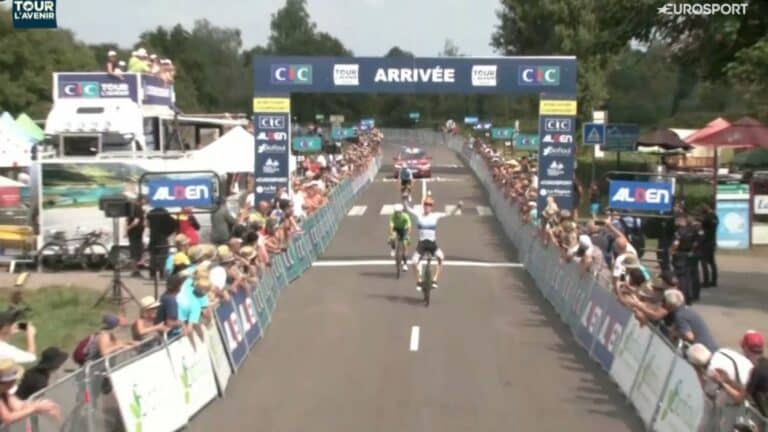 Tour de l’Avenir 2024. Le Champion d’Europe Henrick Pedersen s’impose et prend le maillot jaune.