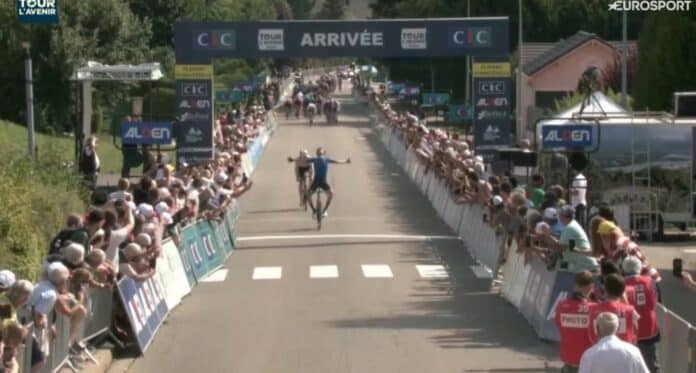 tour de l'avenir 2024 victoire de l'italien ludovico crescioli sur l'etape 2