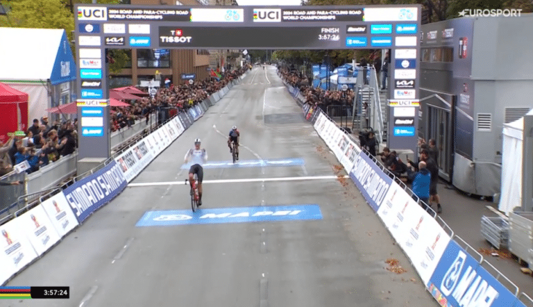 Championnats du monde 2024 : Niklas Behrens l’emporte chez les Espoirs devant Svrcek et Segaert