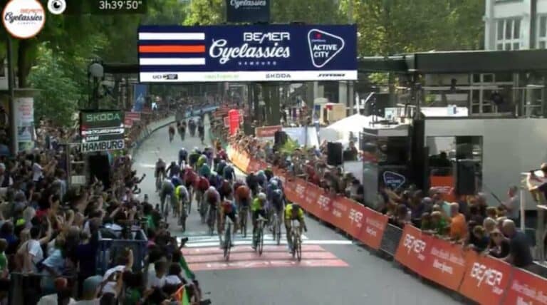 BEMER Cyclassics 2024 : Olav Kooij devance Jonathan Milan