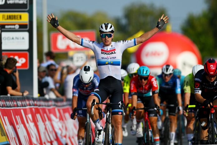 Championnats des Flandres 2024 : Tim Merlier s'impose avec son maillot de champion d'Europe