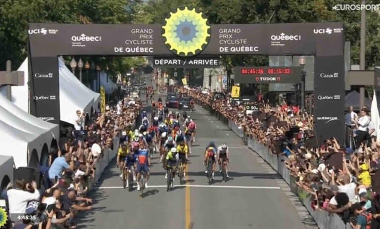 GP de Québec 2024 : Victoire de Michael Matthews au sprint