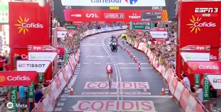 Stefan Kung remporte le contre la montre final. Primoz Roglic vainqueur final de la Vuelta 2024