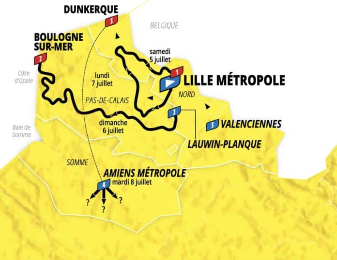 Tour de France 2025 un grand départ dans les Hauts de France