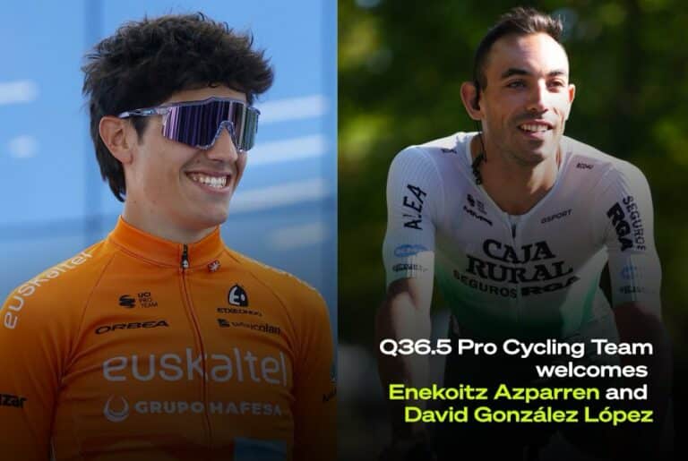 Transfert. Q36.5 Pro Cycling Team à l’heure espagnole