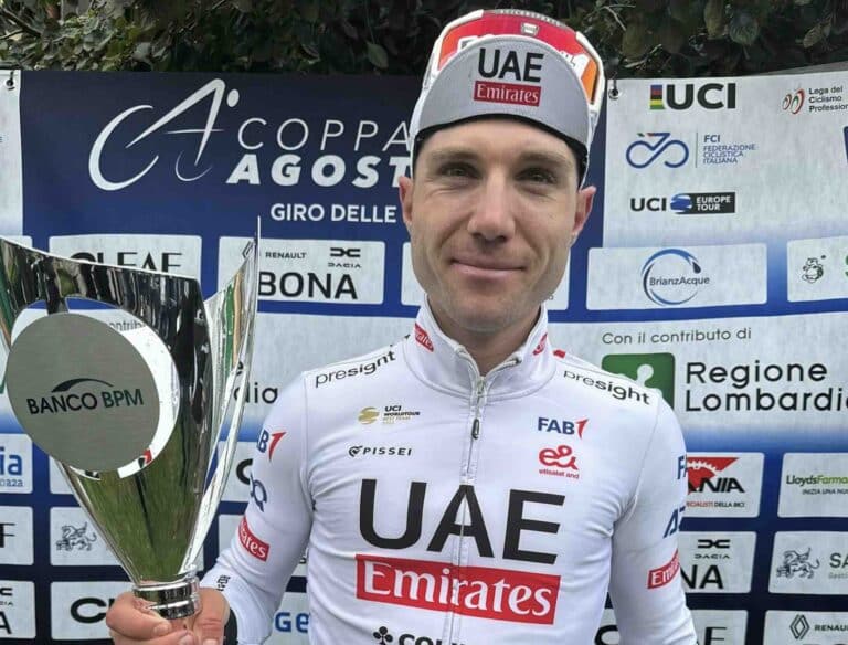 Coppa Agostoni 2024. Marc Hirschi : « On a bien failli se faire rattraper »