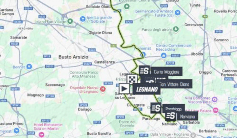 Coppa Bernocchi 2024 : Parcours détaillé