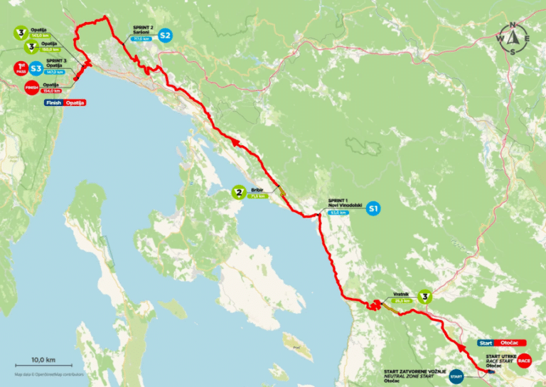 Cro Race 2024 : Le parcours détaillé de la 3e étape