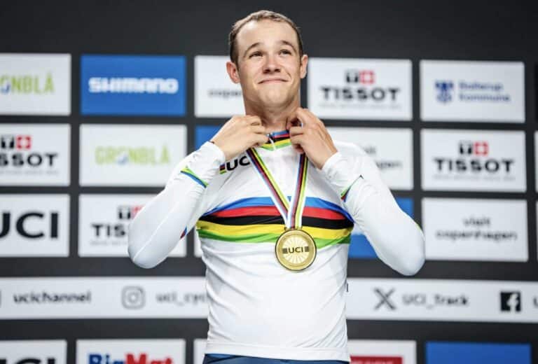 Cyclisme sur Piste. Jonathan Milan Champion du Monde de la Poursuite Individuelle