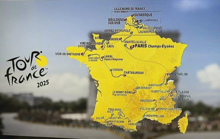 Tour de France 2025 : le parcours enfin dévoilé