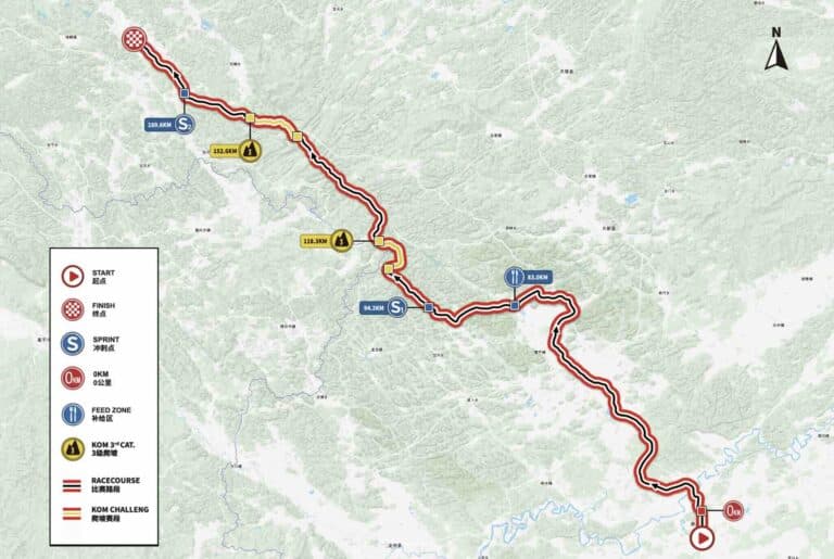 Tour de Guangxi 2024. Etape 2 : Profil et favoris
